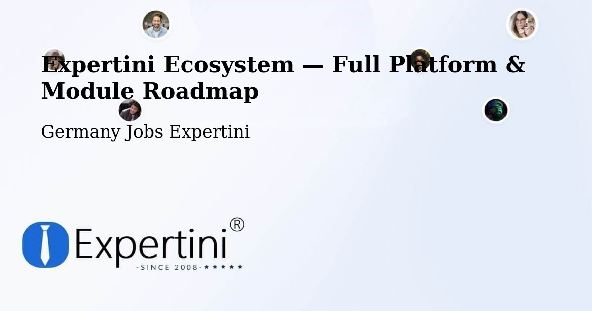 Expertini Ecosystem — Full Platform & Module Roadmap – Lahr